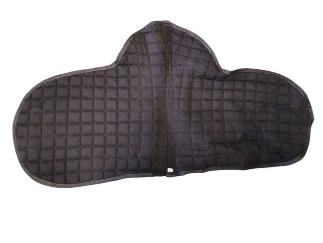 Schabracke Satteldecke Vielseitigkeit WB schwarz, Andrea Schürmann, Dressage Pads, Lichtenau, Image 3
