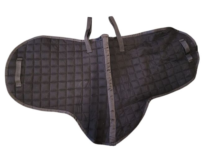 Schabracke Satteldecke Vielseitigkeit WB schwarz, Andrea Schürmann, Dressage Pads, Lichtenau, Image 2
