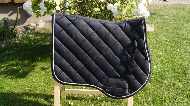 Schabracke Schwarz, Maike Buge, Dressage Pads, Lutherstadt Wittenberg , Image 3