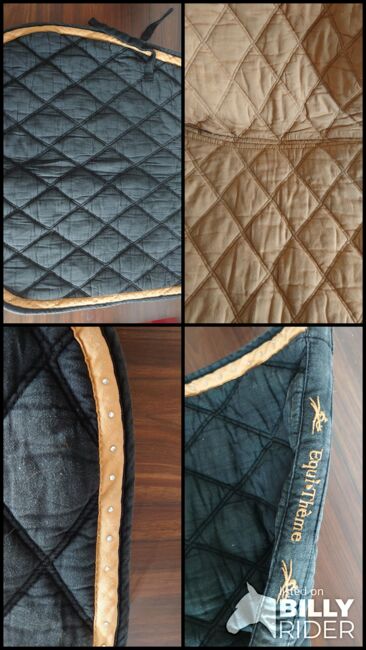 Schabracke schwarz, Größe VS\WB, Julia Schneider, Dressage Pads, Vilshofen, Image 5