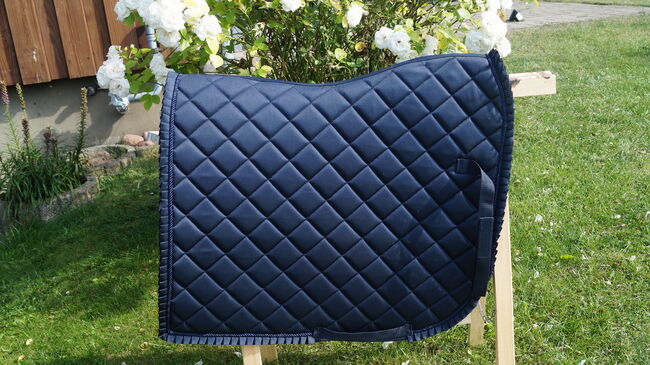 Schabracke blau, Maike Buge, Dressage Pads, Lutherstadt Wittenberg , Image 9