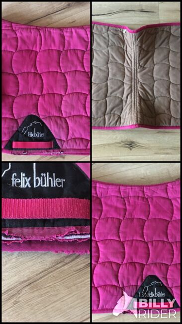 Schabracke Dressur WB Felix Bühler Pink, Felix Bühler von Krämer, Jana, Dressage Pads, Flensburg, Image 7