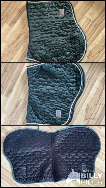 Schabracke grün, Felix Bühler, Angelina  Stunz , Dressage Pads, Bodenfelde, Image 4