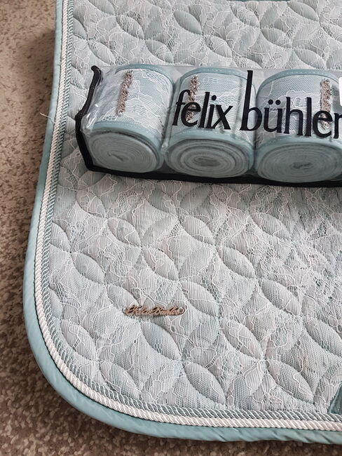 Schabracke inkl. Bandagen, Felix Bühler Lace kollektion, V.L, Dressage Pads, Feuchtwangen, Image 2