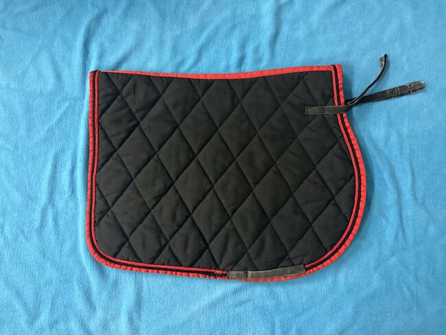 Schabracke Jockey/ Rot/Schwarz, Jockey, Werny, Dressage Pads, Lassee, Image 2