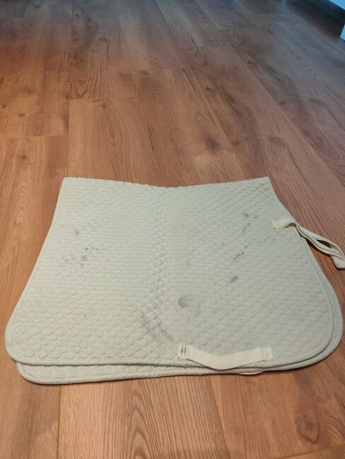 Schabracke weiss Dressur, Cordula, Dressage Pads, Salzgitter Bleckenstedt, Image 2
