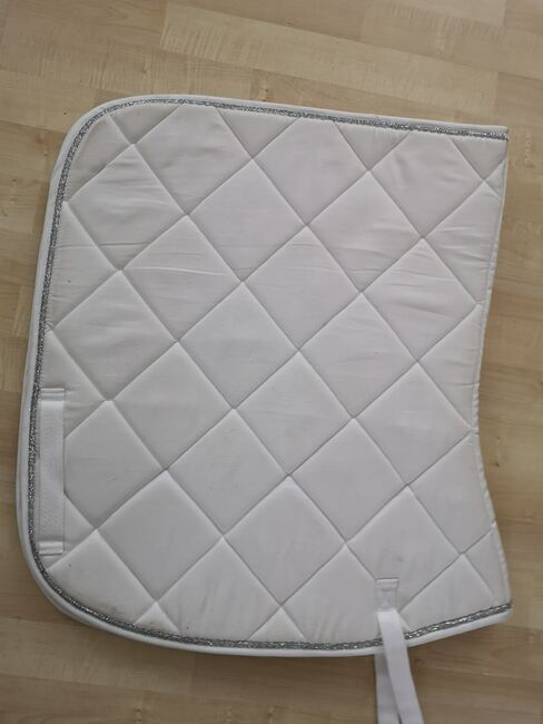 Schabracke weiß hkm Dressur, Hkm , J. Jankowski , Dressage Pads, Porta westfalica