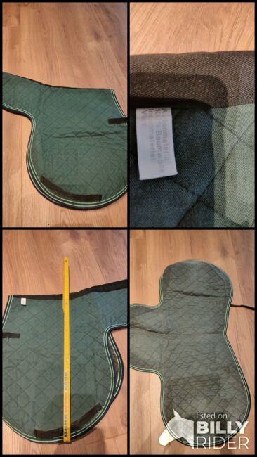 Satteldecke Vielseitigkeit grün, Cordula, Dressage Pads, Salzgitter Bleckenstedt, Image 6