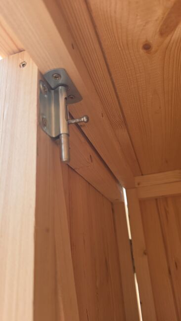 Sattelschrank Stallspind Massivholz 120 x 75 x 200 cm NEU, Der Holzbock (Der Holzbock), Tack Locker, Sontheim, Image 5