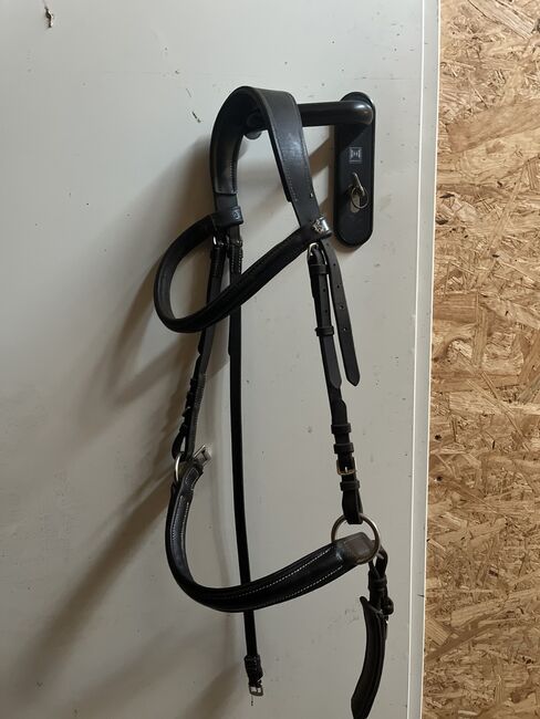 Gebisslose Trense schwarz Vollblut NEU mit Zügeln soft, Vienna , Bitless Bridles, Ostercappeln 