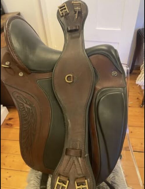 Sattel Working/Dressur, Deuber  Impuls Decor, Radaszewski , Dressage Saddle, Wiesbaden , Image 3