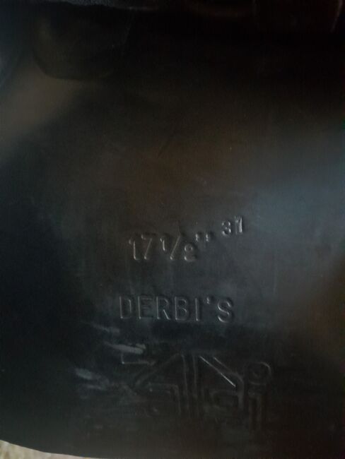 Zaldi Derbi's Springsattel 17,5" 31kw, Zaldi Derbis, Amelie, Jumping Saddle, Nerenstetten, Image 9