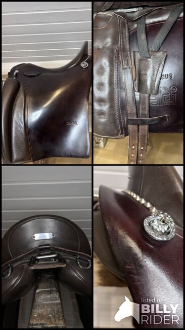 Zaldi Dressursattel, Zaldi Dressursattel Lusitanus, Alina Bärstecher, Dressage Saddle, 72184 Eutingen, Image 8