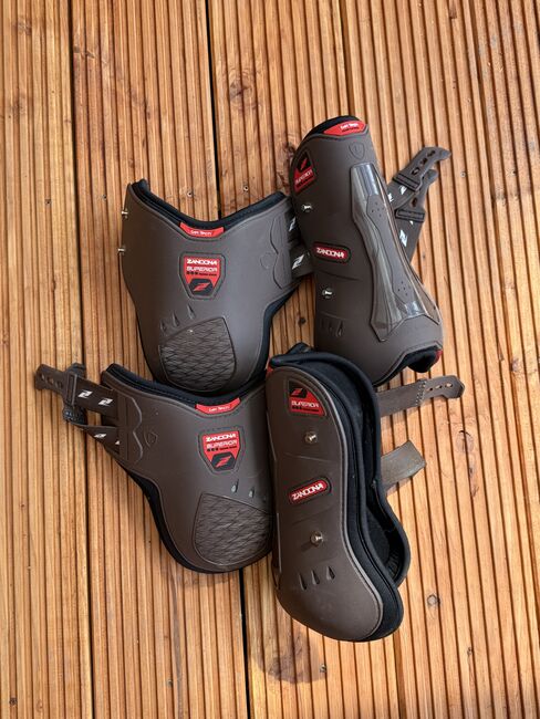 Zandona Gamaschen Superior Air Set WB braun, Zandona Superior Air , Sophia Cornelsen, Tendon Boots, Neudrossenfeld