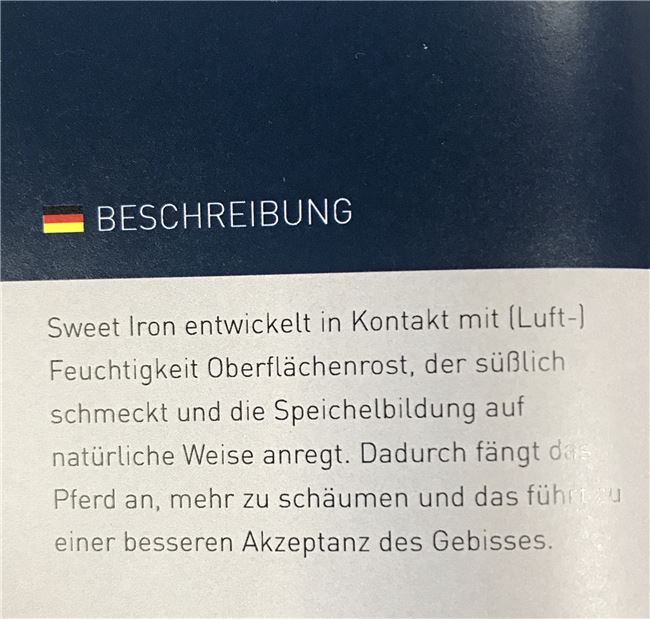 Trust Sweet Iron, Trust Wassertrense doppelt gebrochen , Angi Motta, Wędzidła, München , Image 2