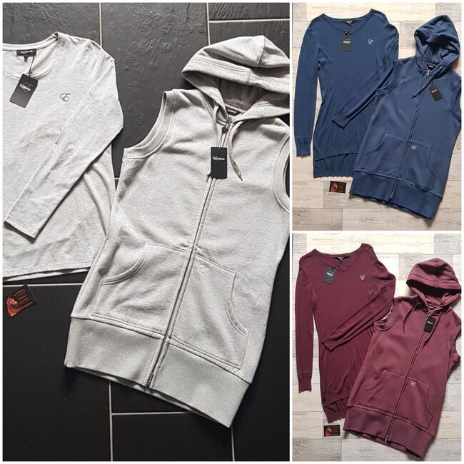 EQUIPAGE Set Pullover + Weste *NEU* (UVP: 94,98€-104,98€), EQUIPAGE , Die Schatzkiste für Pferd & Reiter (Die Schatzkiste für Pferd & Reiter), Koszulki i t-shirty, Neubrunn