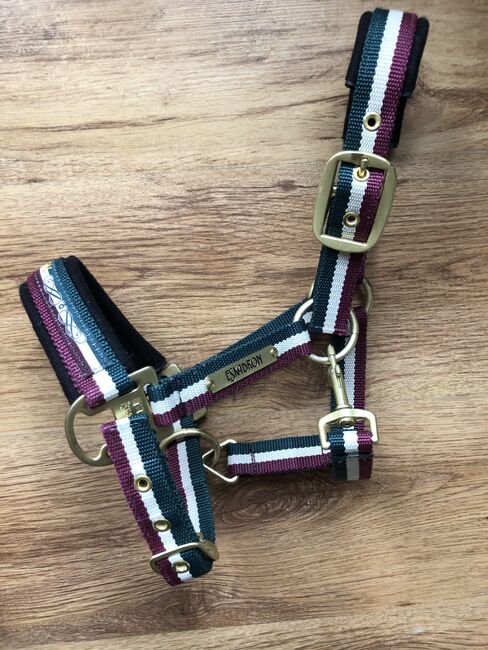Eskadron Halfter Heritage Racinggreen P1 Set, Eskadron  P1 Halfter-Set HW 2016 (racinggreen/merlot/pearl), Corinna, Kantary, Waltrop, Image 5