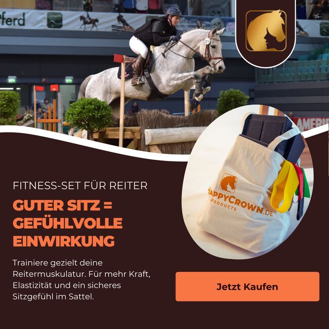 Fitness-Set für Reiter, PLK HappyCrownProducts GmbH 👉 Erhältlich: https://happycrown.de/products/fitness-bundle-fur-besseres-reiten, Kronwitter Petra , Pozostałe, Mainbernheim