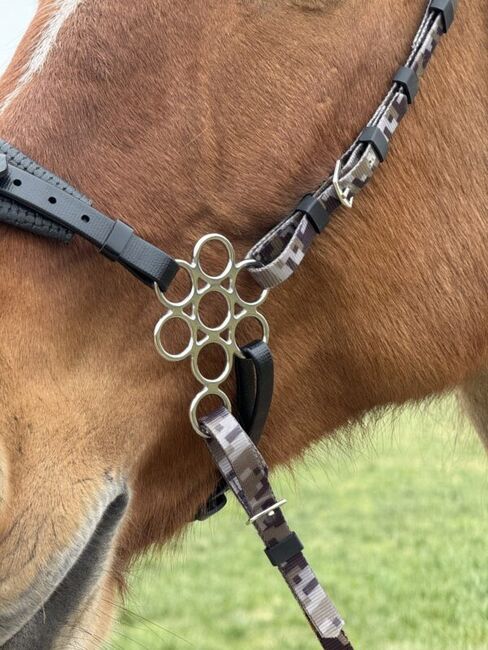 Zilco Blumen Hackamore mit Schenkel, Maya (Swisshorseshop), Trensen, Frauenfeld, Abbildung 4