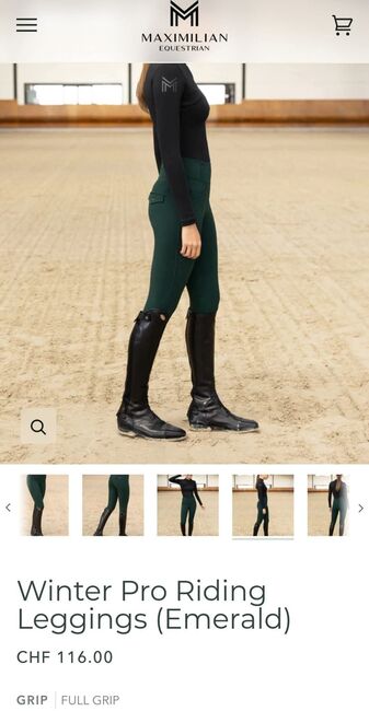 Winterreitleggings Maximilian, Sue , Bryczesy, Wil SG, Image 3