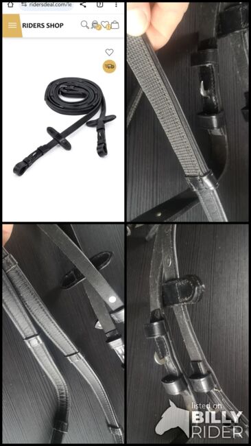 Zügel echtleder antislip vb 280cm, Riderchoice  Antislip , J. Jankowski , Hilfszügel, Porta westfalica, Abbildung 6