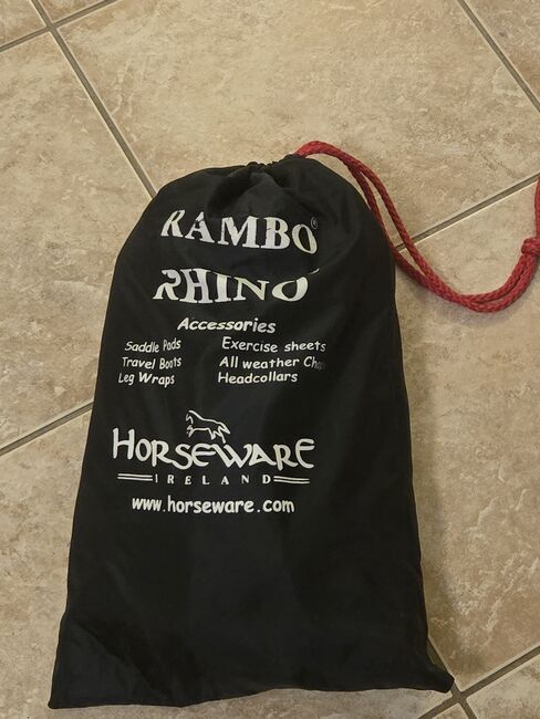 Nagelneue Pferdedecke zum Ausreiten., Horseware  Rambo Rhino, Julia Neumann , Derki dla konia, Bad Soden 