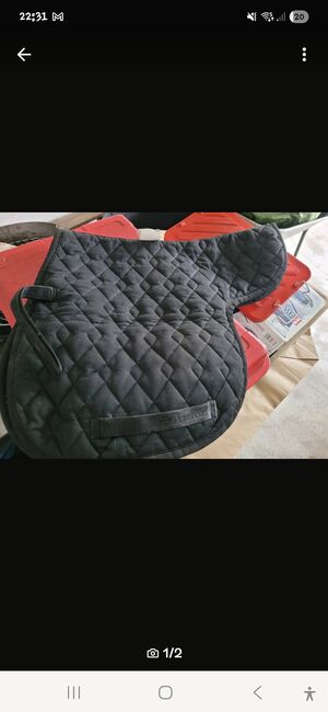 Schwarze Bucas-Satteldecke VS, Bucas, Sandra, Saddle Accessories, Bielefeld 