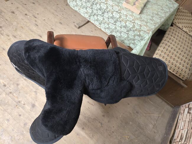 Schwarze Samt Barock Schabracke, Wonderpad, Sonja, Dressage Pads, Altena, Westfalen, Image 3