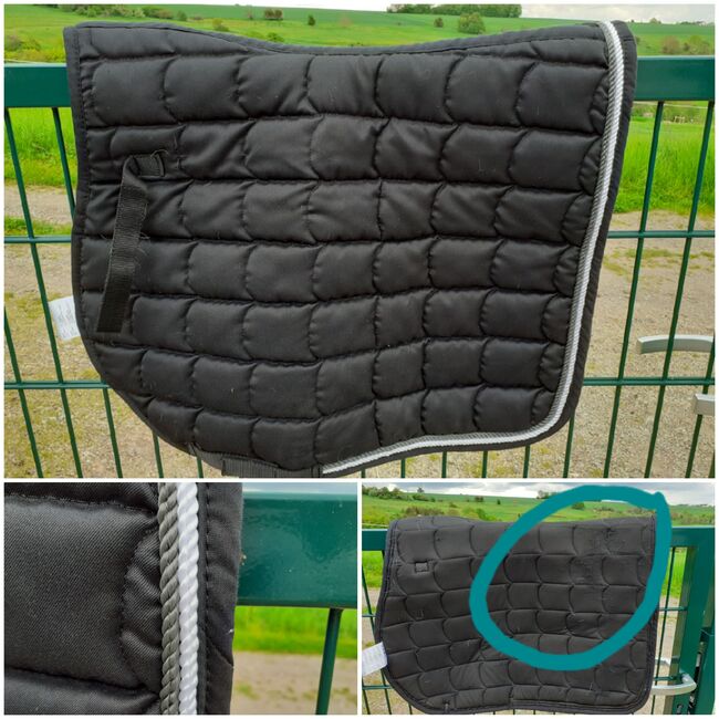 Schwarze Schabracke, Mireille, Dressage Pads, Freudenburg