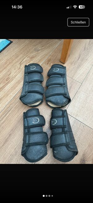 Schwarze Glitzer Gamaschen, RidersDeal Gamschen, Catharina , Tendon Boots, Aschaffenburg
