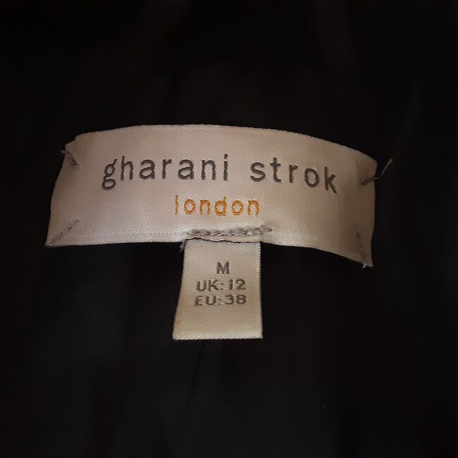Schwarzer Mantel von Gharani strok, Gharani Strok Mantel, Angelika  , Riding Jackets, Coats & Vests, Nordrhein-Westfalen - Bochum, Image 6