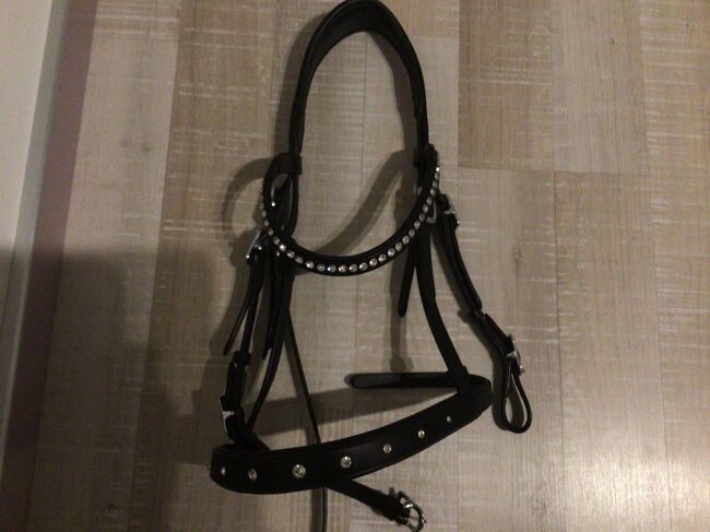 Schwarze Pony Trense Loesdau mit Zügeln, Loesdau , Harper McLean , Bridles & Headstalls, Nieder-Olm, Image 2