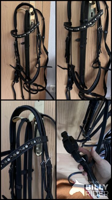 Schwarze Trense WB, Busse Komfort, Rica, Bridles & Headstalls, Alfhausen , Image 5