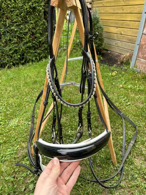 Kandare Schwarz, Waldhausen  S-Line Kandarenzaum Timeless, Anton Weigel , Bridles & Headstalls, Breitenbrunn 
