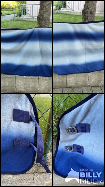 Abschwitzdecke blau 135cm, Ramona, Horse Blankets, Sheets & Coolers, Gunzenhausen, Image 5