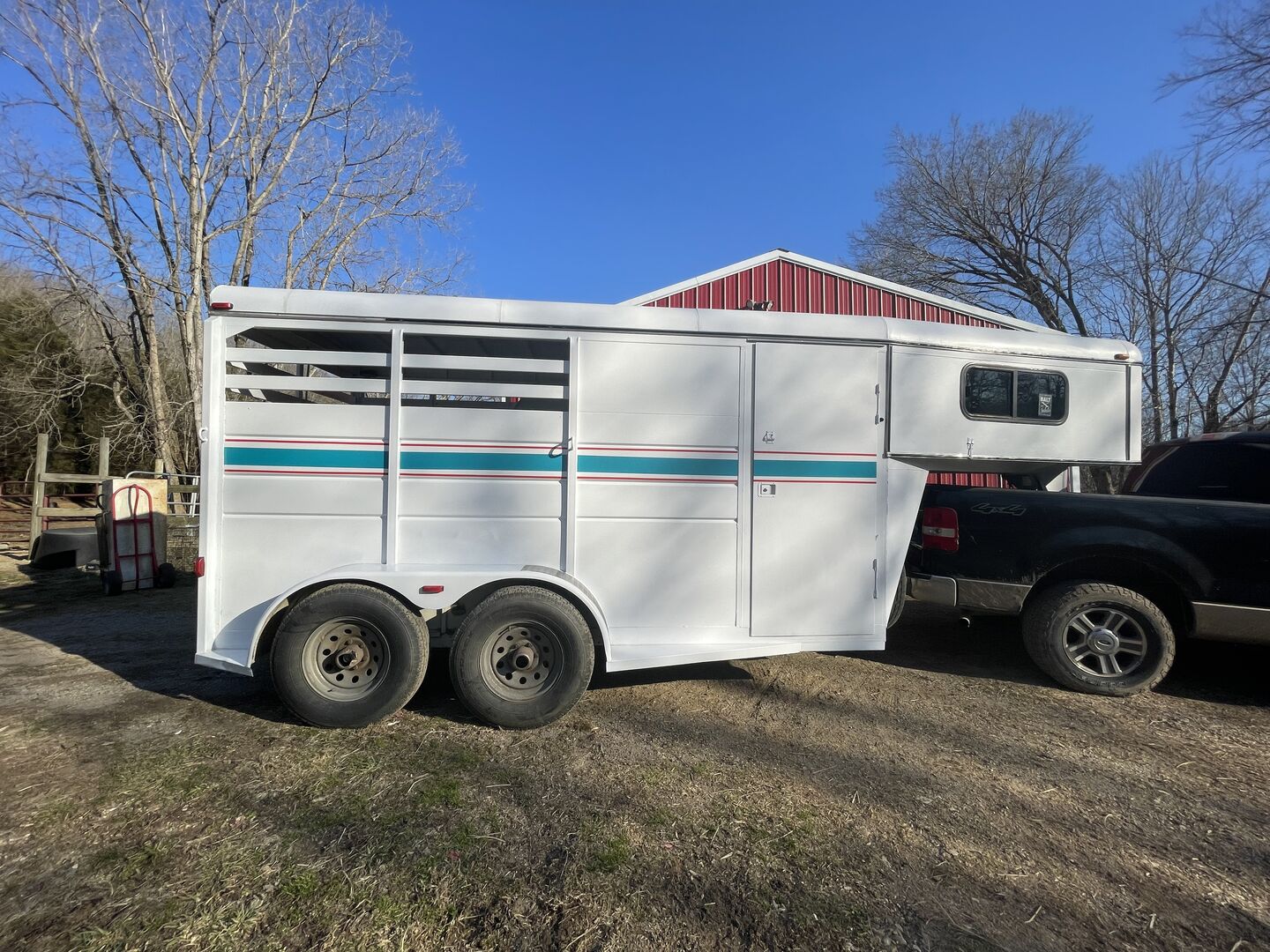 Horse trailer painting, Beth  BillyRider.com ᐅ