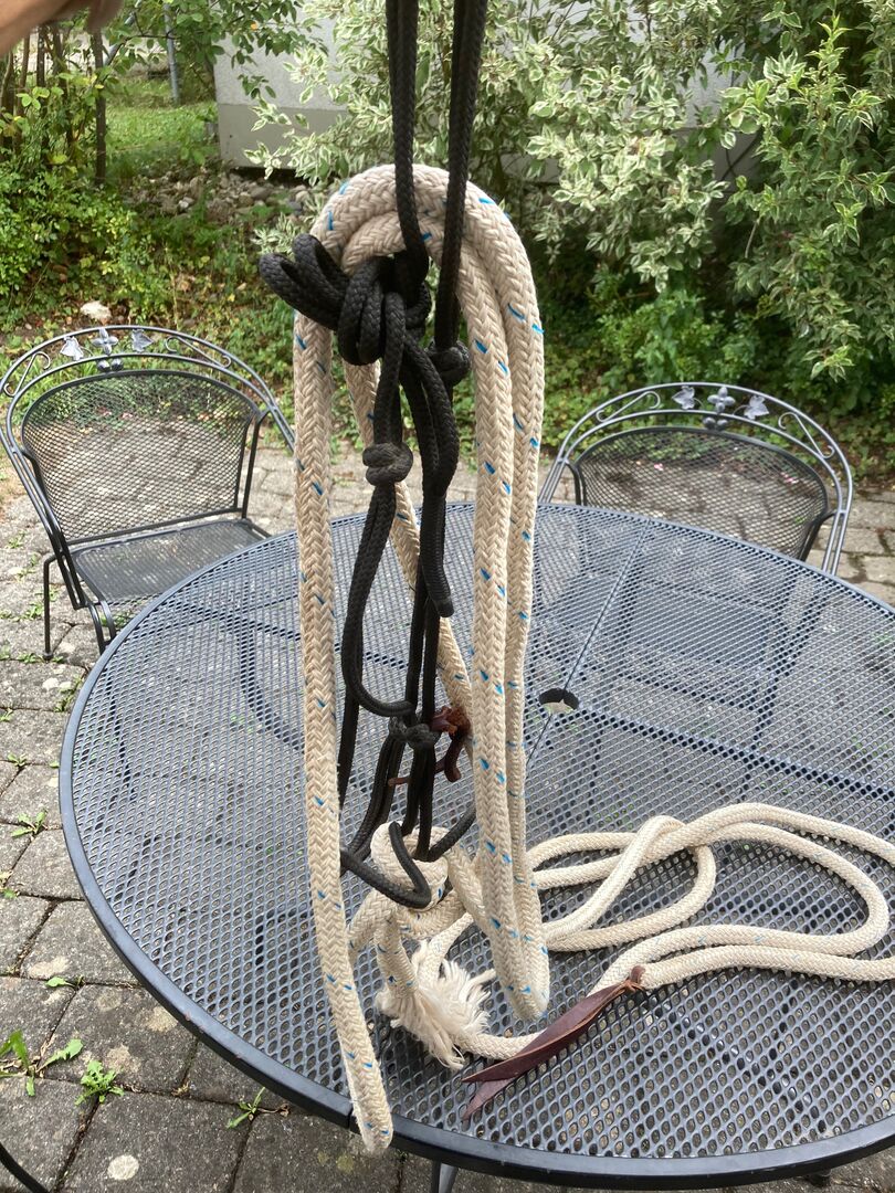 Used Parelli Halfter mit Zügeln und Seil halter with reins and rope