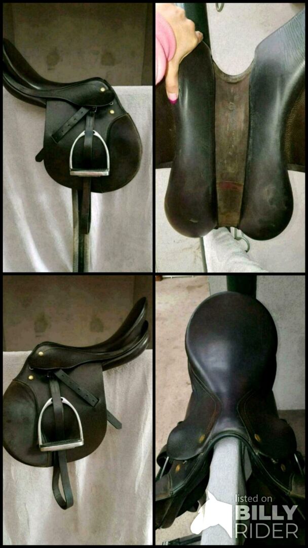 Used Prestige Appaloosa Jumping Saddle from Melissa Brenk BillyRider
