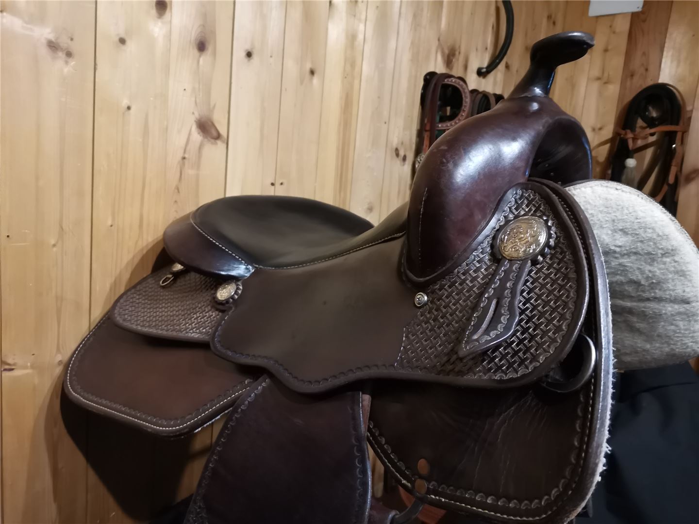 Gebraucht: Triple W Gold Westernsattel von Karin – BillyRider ᐅ
